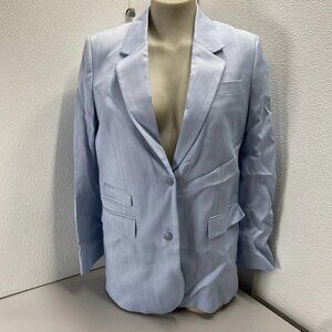 The Kooples Two-Button Tend Blazer • Size 38 • Light Spring Blue